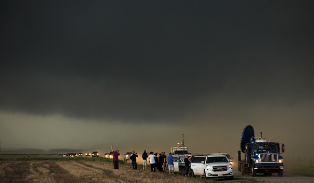 Center For Severe Weather Research Scientists Search For Tornadoes To Study