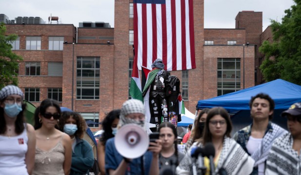 George Washington University protesters