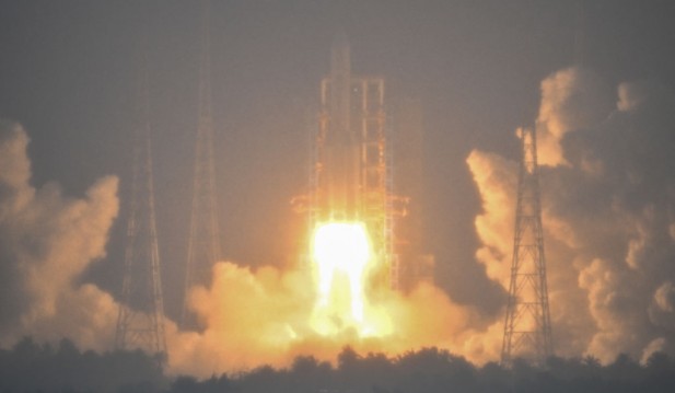 China moon launch