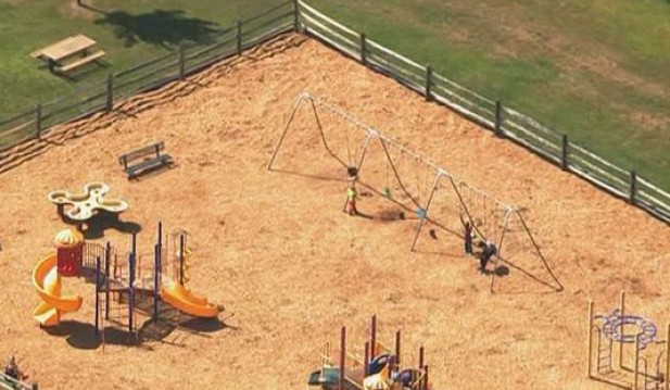 Mother Found Pushing Dead Child on a Swing