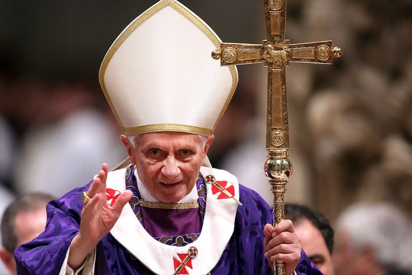 Pope Benedict XVI Celebrates Ash Wednesday Mass - February 13, 2013