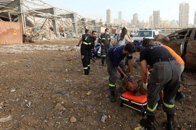 A Picture and its Story: Capturing a Beirut rescue