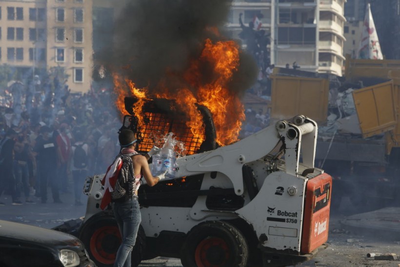 Beirut's Anti-Government Protests Reignited By Port Explosion