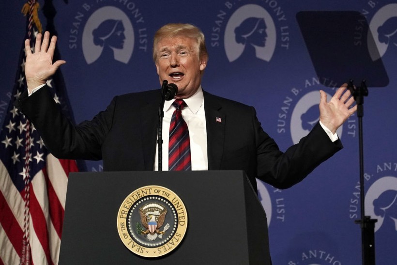 President Trump Speaks At The "Campaign for Life" Gala Hosted By The Susan B. Anthony List