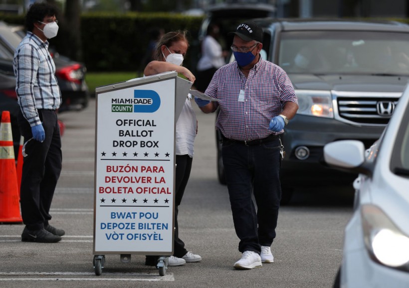 Florida Primary Ballots Are Tabulated At Miami-Dade Election Headquarters