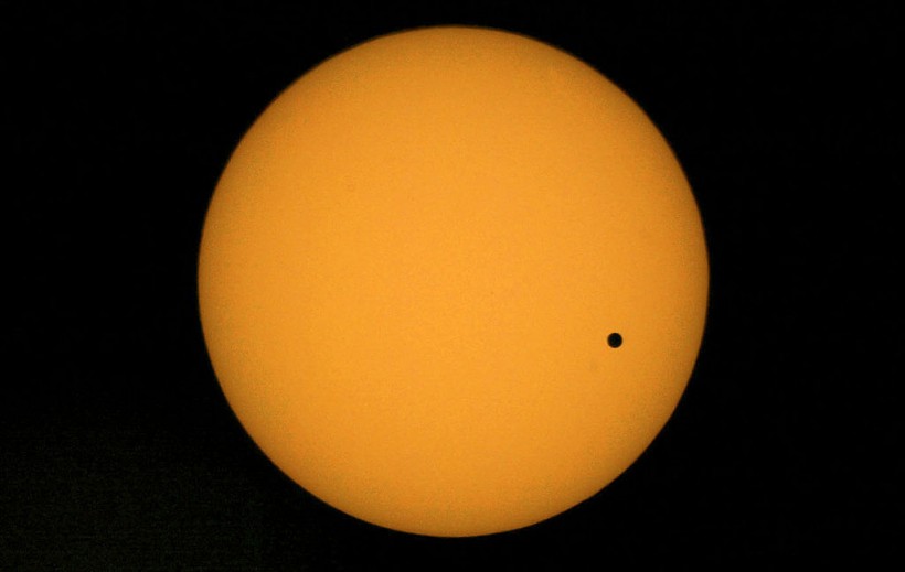Planet Venus Transits The Sun