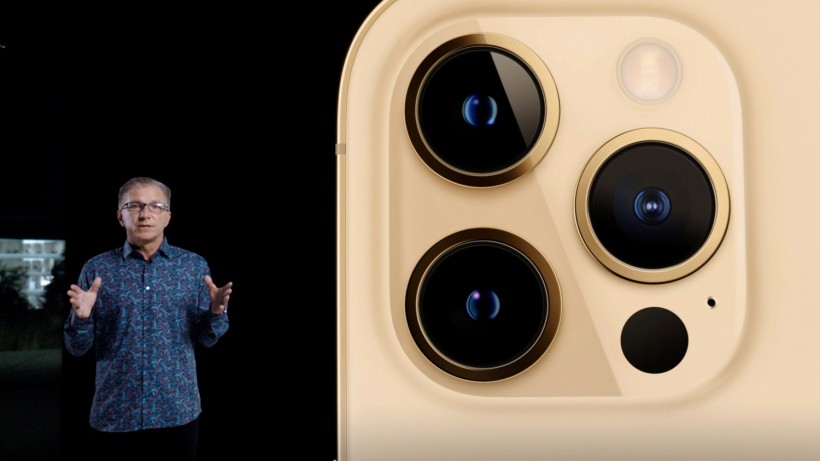 Apple’s senior vice president of Worldwide Marketing Greg “Joz” Joswiak unveils the all-new iPhone 12 Pro in Cupertino