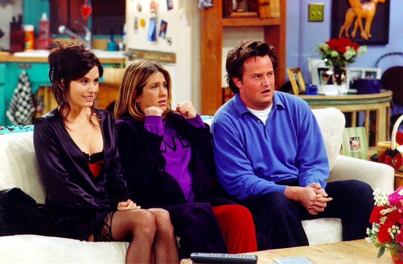 'Friends' Characters Watching TV