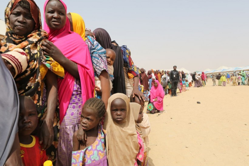 Sienna Miller International Medical Corps Global Ambassador Visits Displacement Camp In Nigeria