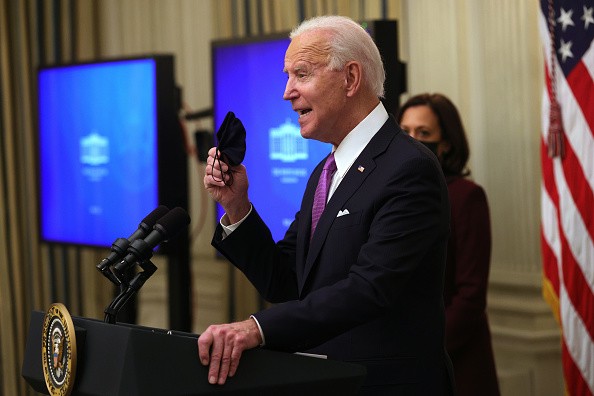 President Joe Biden Discusses His Administration's Covid Response Plan And Signs Executive Orders