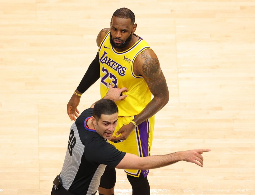 Lebron-Fan Altercation Heats up Lakers-Hawks Game, ‘Courtside Karen’ Gets Thrown Out of the Arena