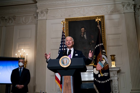 President Biden Discusses His Covid-19 Pandemic Plan At The White House