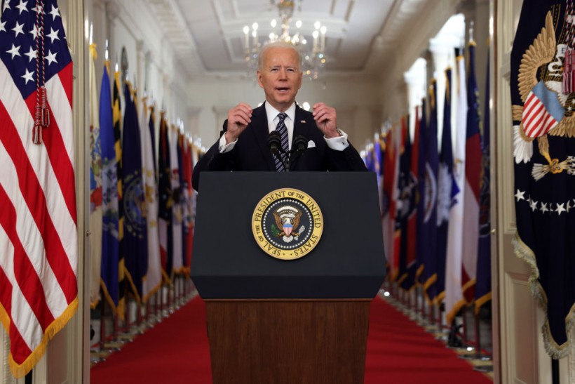 President Biden Delivers Primetime Address To Nation On Next Phase Of Pandemic