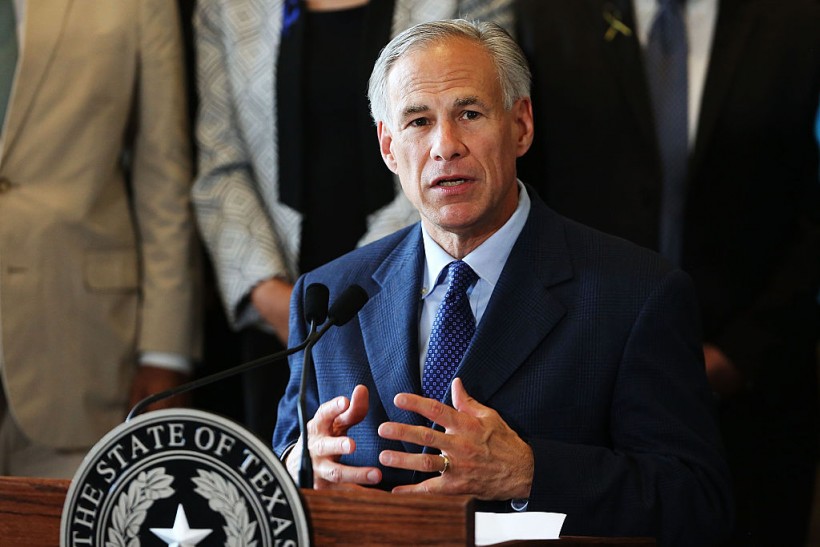 Texas Gov. Greg Abbott Supports Bills for Clean State Elections