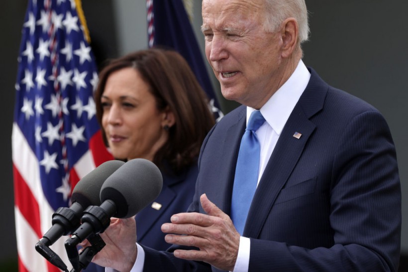 President Biden Delivers Remarks On COVID-19 Response From The Rose Garden