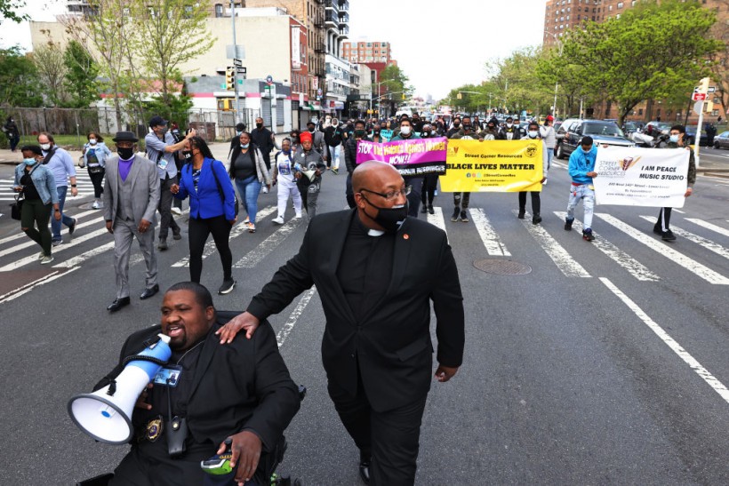 Peace Walk To Denounce Gun Violence Held In Harlem