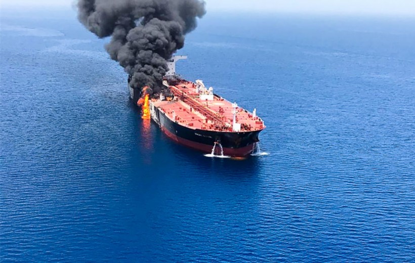 Israel Blames Iran for Alleged Tanker Attack in Arabian Sea That Killed Briton, Romanian