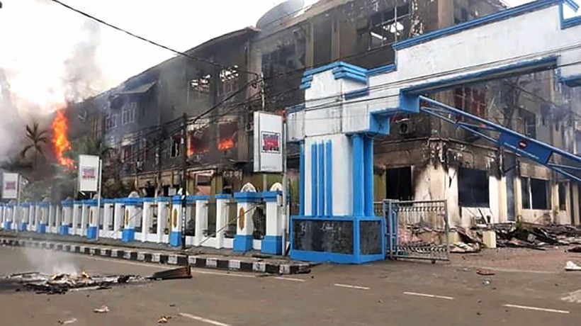 Watch: Indonesia Prison Fire Kills 41, Injures 80 in Crowded Block With More Than 3 Times Capacity