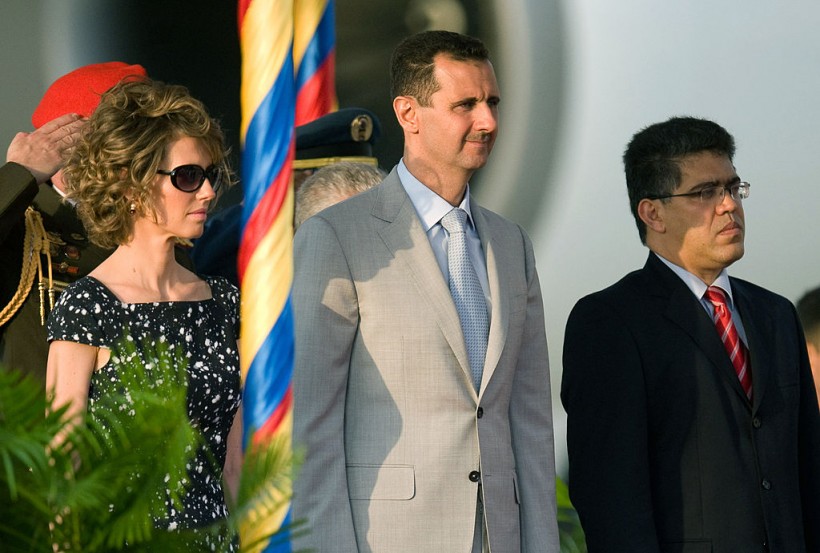 The President of Syria Bashar al-Assad (