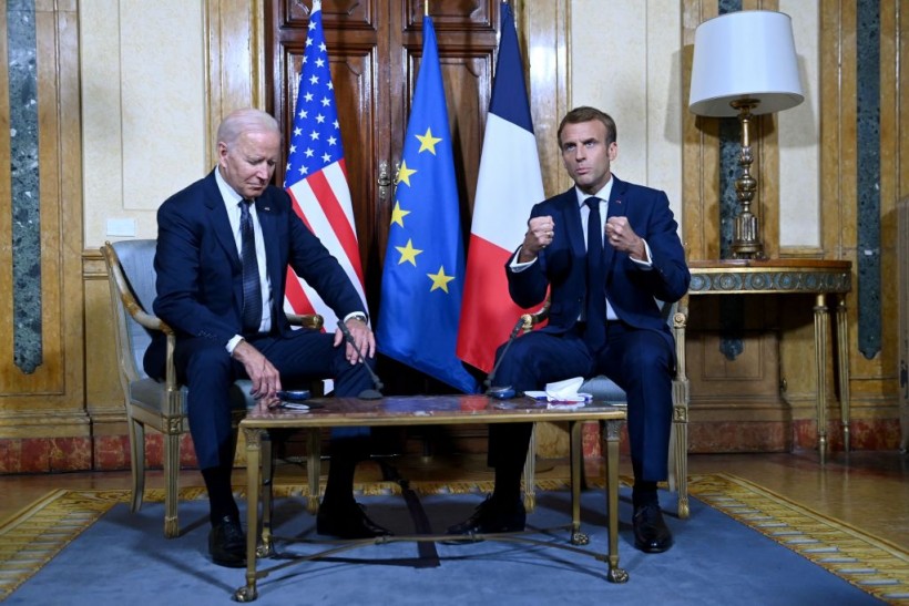 Joe Biden Attempts to Make Amends to French President Over the Ill-advised AUKUS Deal that Ruined US and French Relations