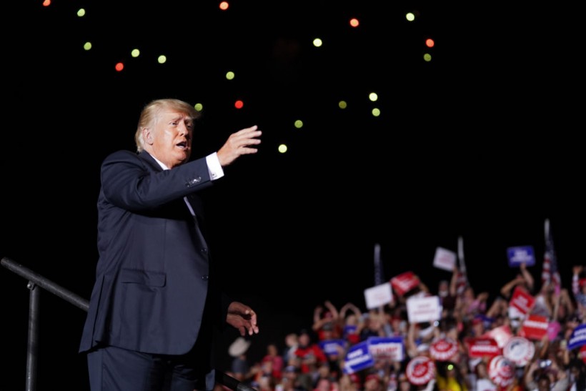 Former President Trump Holds Rally In Perry, Georgia