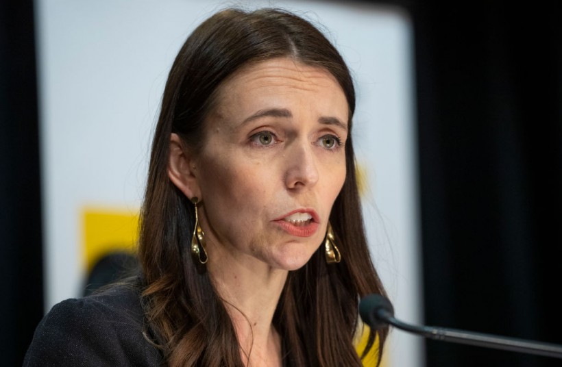 Prime Minister Jacinda Ardern Announces Move To New COVID-19 Protection Framework Traffic Light System