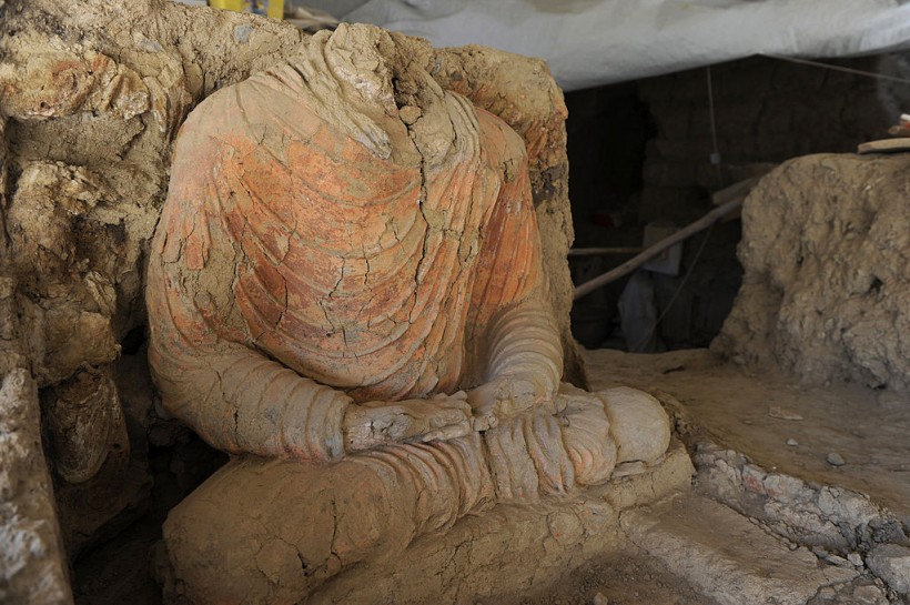 Oldest Buddha Found in China Over 2,200 Years-Old Made of Copper from a Han Dynasty Tomb a Breakthrough Find