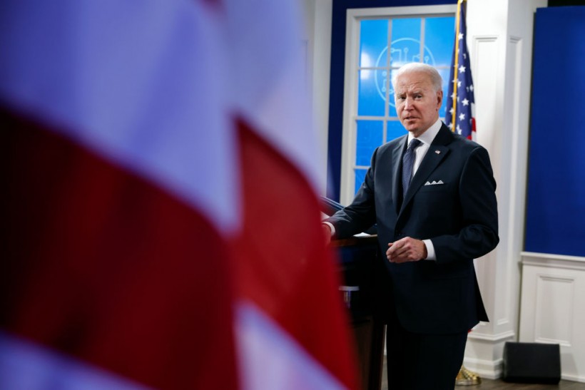 President Biden Speaks On Rebuilding Country's Supply Chains In U.S