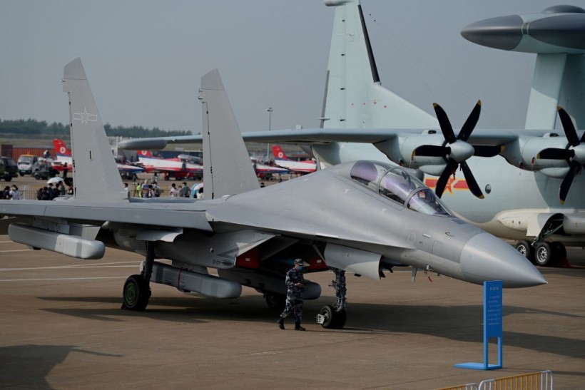 Chinese Shenyang J-16D Electronic Warfare Plane Joins Combat Exercise; Could It Match the American EA-18G Growler?