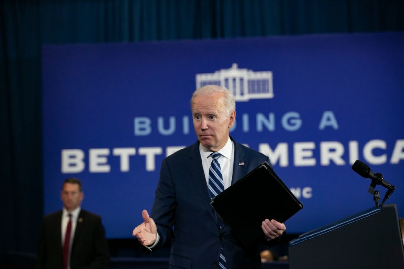 Joe Biden Appears To Shake Hands With No One After Finishing Speech Recently