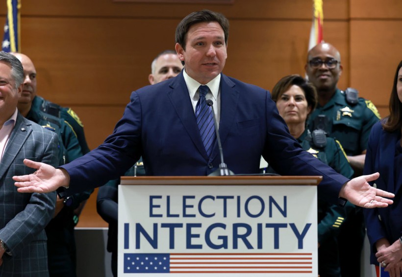 DeSantis' New Election Police Force Makes Its First 20 Arrests Over Fraud Charges
