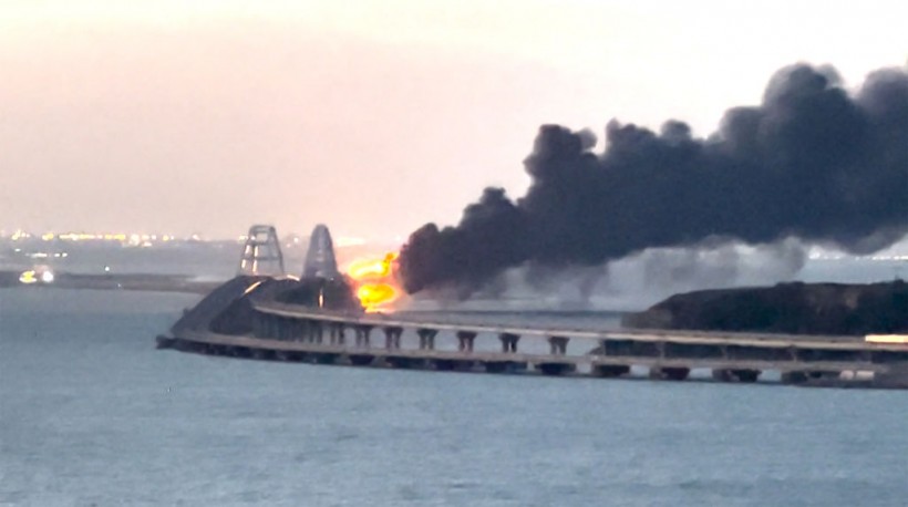 Russia's Crimea Bridge Explosion: Unknown Forces Attacked, Damaged Part of the Critical Infrastructure