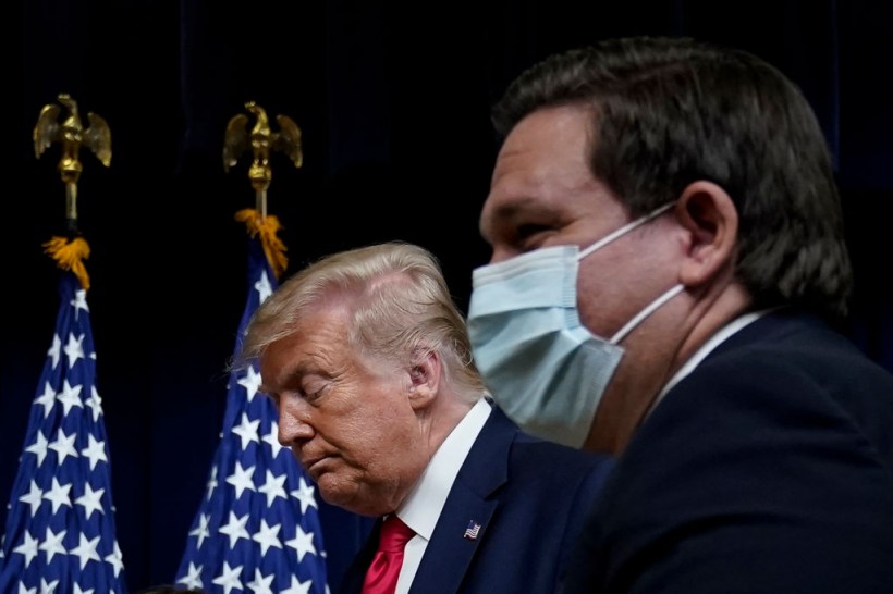 Donald Trump Threatens To Reveal Unflattering Information About Ron DeSantis if Florida Governor Runs for President