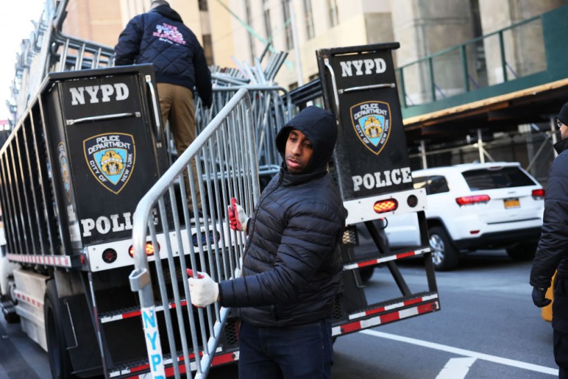 Donald Trump Protest Call Sparks New York Court To Put Up Barricades