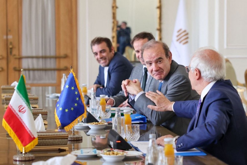 Iran Nuclear Negotiator Meets EU Official in Attempt To Ease Tensions, Lift Sanctions