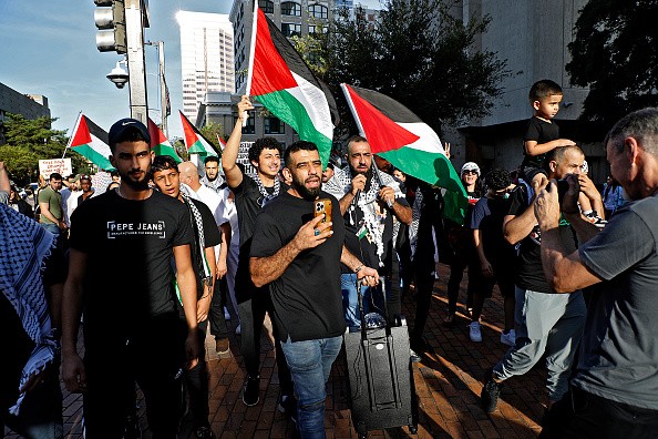 Activists In Tampa Hold International Day Of Action For Gaza