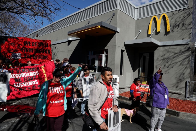 California Fast Food Workers Minimum Wage