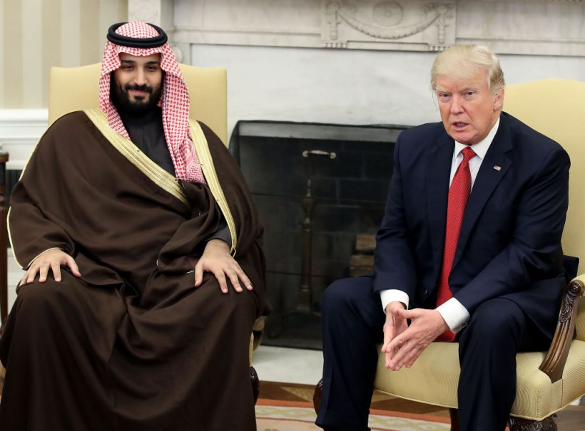 Donald Trump With Mohammed Bin Salman
