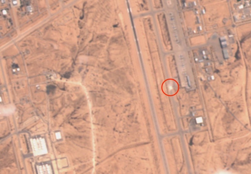 Satellite Image of Israeli Air Base