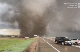 Tornado strikes Lincoln, Nebraska