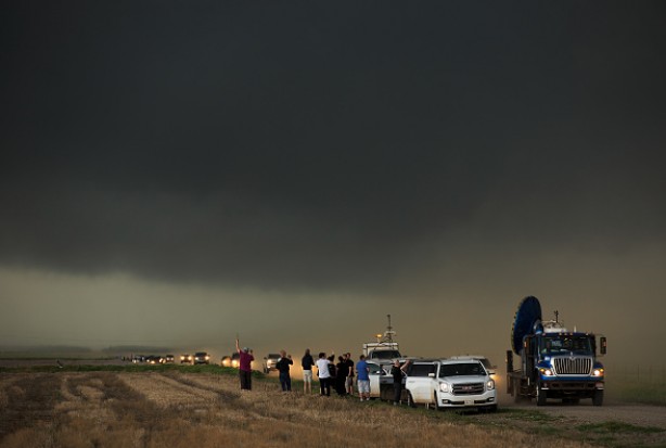 Center For Severe Weather Research Scientists Search For Tornadoes To Study