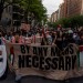 Pro-Palestinian Protesters Gather Outside The Met Gala In New York City